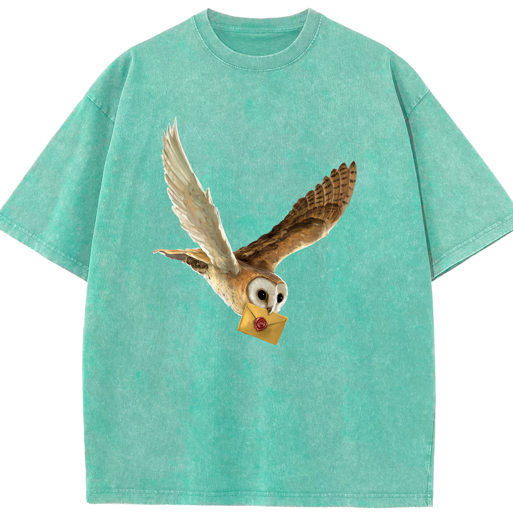 （画像用） Harry Potter ハリー・ポッターシリーズ 綿100% ヴィンテージ風 半袖Tシャツ（フロントプリント）
